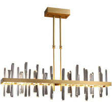Load image into Gallery viewer, Betula Linear Crystal Chandelier
