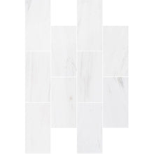 Carregar imagem no visualizador da galeria, Bianco Dolomite Marble Tile Honed-Wall Collection - Livfloors Collection

