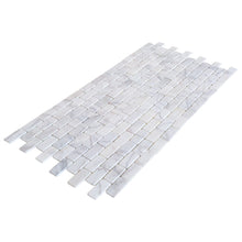 Cargar imagen en el visor de la galería, Bianco Ibiza White Marble Tumbled Mosaic Floor and Wall Tile - Livfloors Collection
