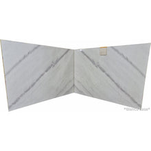Cargar imagen en el visor de la galería, Bianco Lasa White Bookmatching Marble Slabs Polished - Full Truckload
