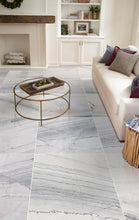 Carregar imagem no visualizador da galeria, Bianco Massa Exotic Marble Polished Floor and Wall Tile - Large Format - Livfloors Collection
