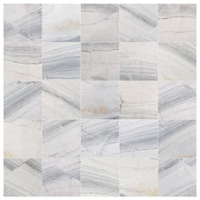 Carregar imagem no visualizador da galeria, Bianco Massa Exotic Marble Polished Floor and Wall Tile - Large Format - Livfloors Collection

