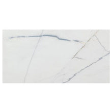 Carregar imagem no visualizador da galeria, Bianco Rigata Exotic Marble Polished Floor and Wall Tile - Large Format - Livfloors Collection
