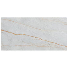 Carregar imagem no visualizador da galeria, Bianco Venato Exotic Marble Polished Floor and Wall Tile - Large Format - Livfloors Collection

