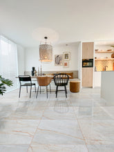 Carregar imagem no visualizador da galeria, Bianco Venato Exotic Marble Polished Floor and Wall Tile - Large Format - Livfloors Collection
