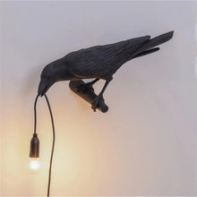 Carregar imagem no visualizador da galeria, Bird Resin Wall Decor with Creative &amp; Stylish Lamp Holder Design
