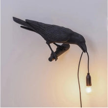 Carregar imagem no visualizador da galeria, Bird Resin Wall Decor with Creative &amp; Stylish Lamp Holder Design
