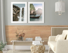 Cargar imagen en el visor de la galería, Classic Originals 1/4 in. x 5.1 in. Real Wood Easy Install Wall Panels - Biscuit (20 Sq. Ft.)
