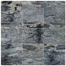 Carregar imagem no visualizador da galeria, Black Leopard Exotic Marble Polished Floor and Wall Tile - Large Format - Livfloors Collection
