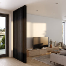 Load image into Gallery viewer, Wood Slat Room Divider
