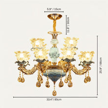 Load image into Gallery viewer, Blanche Chandelier - Blue

