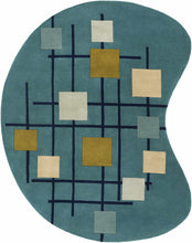 Cargar imagen en el visor de la galería, Bellvue Modern Wool Rug
