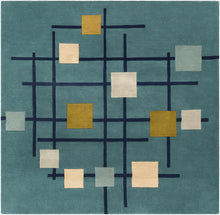 Cargar imagen en el visor de la galería, Bellvue Modern Wool Rug
