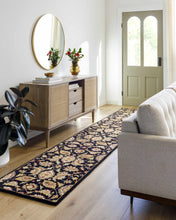 Carregar imagem no visualizador da galeria, Blomkest Black&amp;Yellow Traditional Wool Carpet

