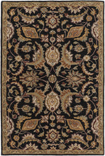 Carregar imagem no visualizador da galeria, Blomkest Black&amp;Yellow Traditional Wool Carpet
