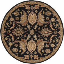 Carregar imagem no visualizador da galeria, Blomkest Black&amp;Yellow Traditional Wool Carpet
