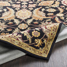 Carregar imagem no visualizador da galeria, Blomkest Black&amp;Yellow Traditional Wool Carpet
