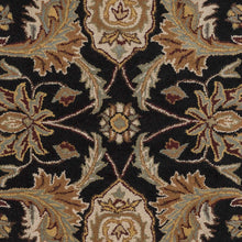 Carregar imagem no visualizador da galeria, Blomkest Black&amp;Yellow Traditional Wool Carpet
