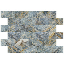 Load image into Gallery viewer, Blue Lagoon Dolomite Exotic Marble Polished Floor and Wall Tile - Large Format - Livfloors Collection
