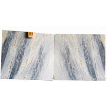 Load image into Gallery viewer, Blue Storm Bookmatching Marble Slabs Polished - Livfloors Collection
