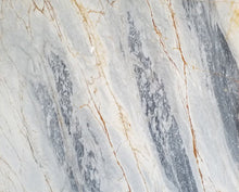 Load image into Gallery viewer, Blue Storm Bookmatching Marble Slabs Polished - Livfloors Collection

