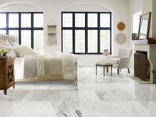 Load image into Gallery viewer, Blue Whisper Exotic Marble Polished Floor and Wall Tile - Large Format - Livfloors Collection
