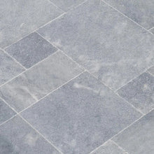 Load image into Gallery viewer, Bluestone Versailles Pattern Marble Pavers 1 1/4&quot; Thick Sandblasted, Brushed - Livfloors Collection
