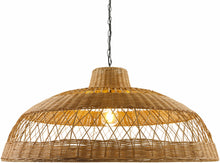 Carregar imagem no visualizador da galeria, Bailleval Dark Brown Rattan Pendant
