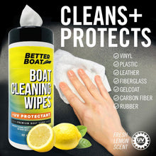 Load image into Gallery viewer, Boat Cleaner Wipes with UV
