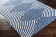 Load image into Gallery viewer, Stephan Navy Outdoor Rug
