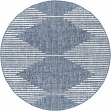 Load image into Gallery viewer, Stephan Navy Outdoor Rug
