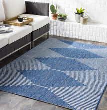 Load image into Gallery viewer, Stephan Navy Outdoor Rug
