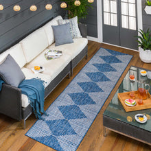 Load image into Gallery viewer, Stephan Navy Outdoor Rug
