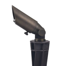 Load image into Gallery viewer, Brass Light Fixtures with Adjustable Shroud for MR8 Bulbs and 72 Inch Wire
