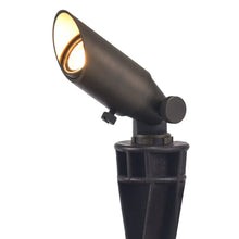 Load image into Gallery viewer, Brass Light Fixtures with Adjustable Shroud for MR8 Bulbs and 72 Inch Wire
