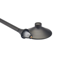 Load image into Gallery viewer, Brass Outdoor Path Light with Flat Hat, G4 Socket and 72&quot; Lead Wire
