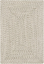 Cargar imagen en el visor de la galería, Beige Braided Faux Jute Rug

