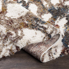 Load image into Gallery viewer, Bremen Beige Marble Plush Carpet
