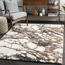 Load image into Gallery viewer, Bremen Beige Marble Plush Carpet
