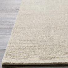 Carregar imagem no visualizador da galeria, Brockton Solid Light Beige Wool Rug
