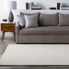 Carregar imagem no visualizador da galeria, Brockton Solid Light Beige Wool Rug
