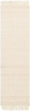 Carregar imagem no visualizador da galeria, Brothers Beige Wool&amp;Cotton Rug - Clearance
