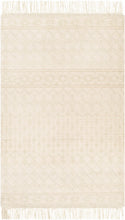 Carregar imagem no visualizador da galeria, Brothers Beige Wool&amp;Cotton Rug - Clearance
