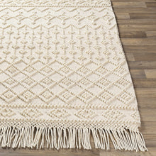 Carregar imagem no visualizador da galeria, Brothers Beige Wool&amp;Cotton Rug - Clearance
