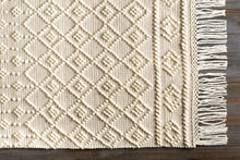 Carregar imagem no visualizador da galeria, Brothers Beige Wool&amp;Cotton Rug - Clearance
