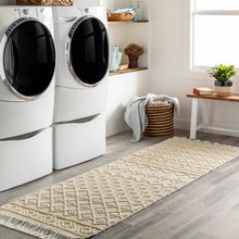 Carregar imagem no visualizador da galeria, Brothers Beige Wool&amp;Cotton Rug - Clearance
