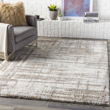 Carregar imagem no visualizador da galeria, Broulee Abstract Striped Plush Rug
