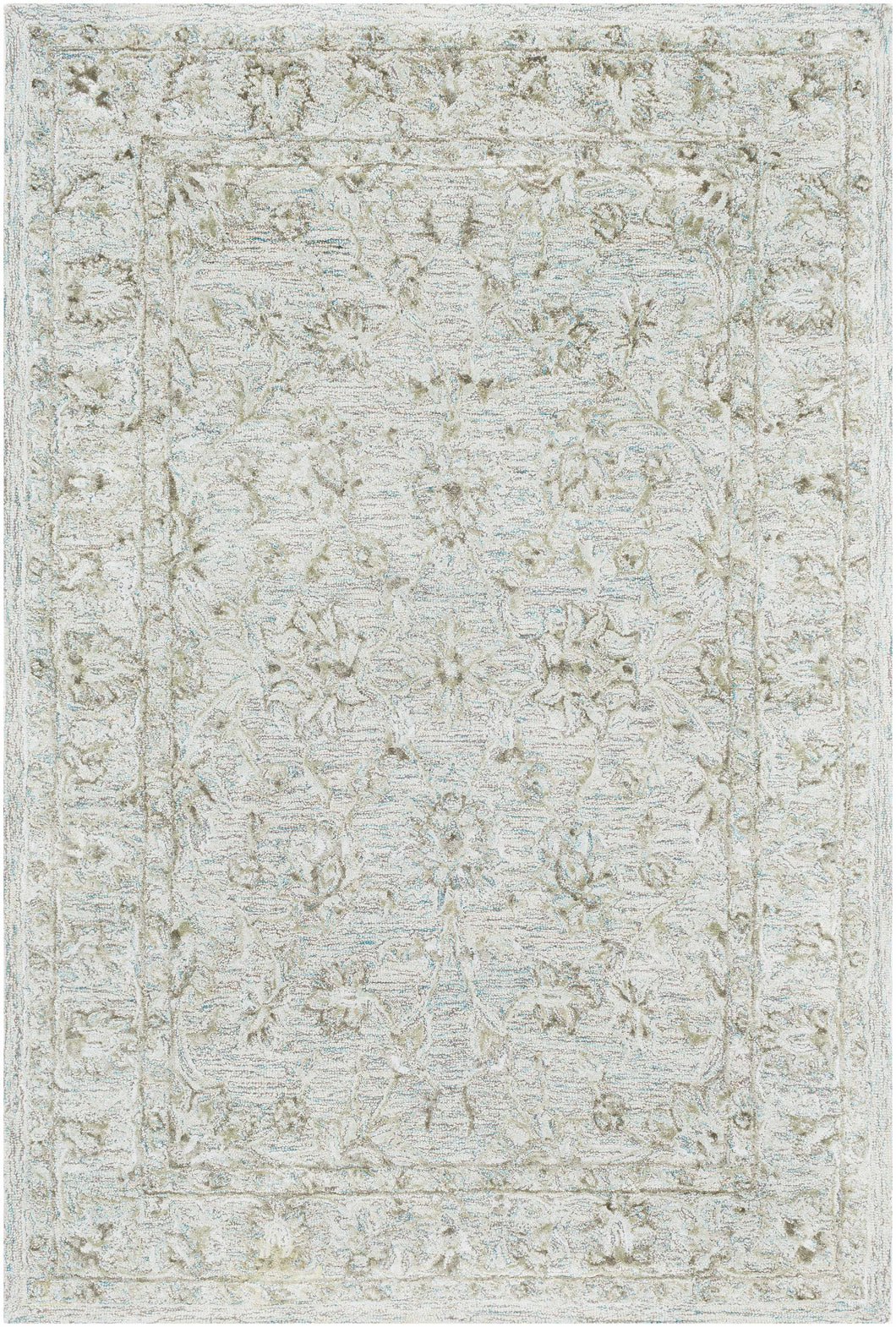 Browning Wool & Faux Silk Rug