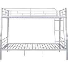 Load image into Gallery viewer, Full XL Over Queen Metal Bunk Bed, Sliver
