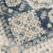Carregar imagem no visualizador da galeria, Brend Blue Medallion Area Rug - Clearance
